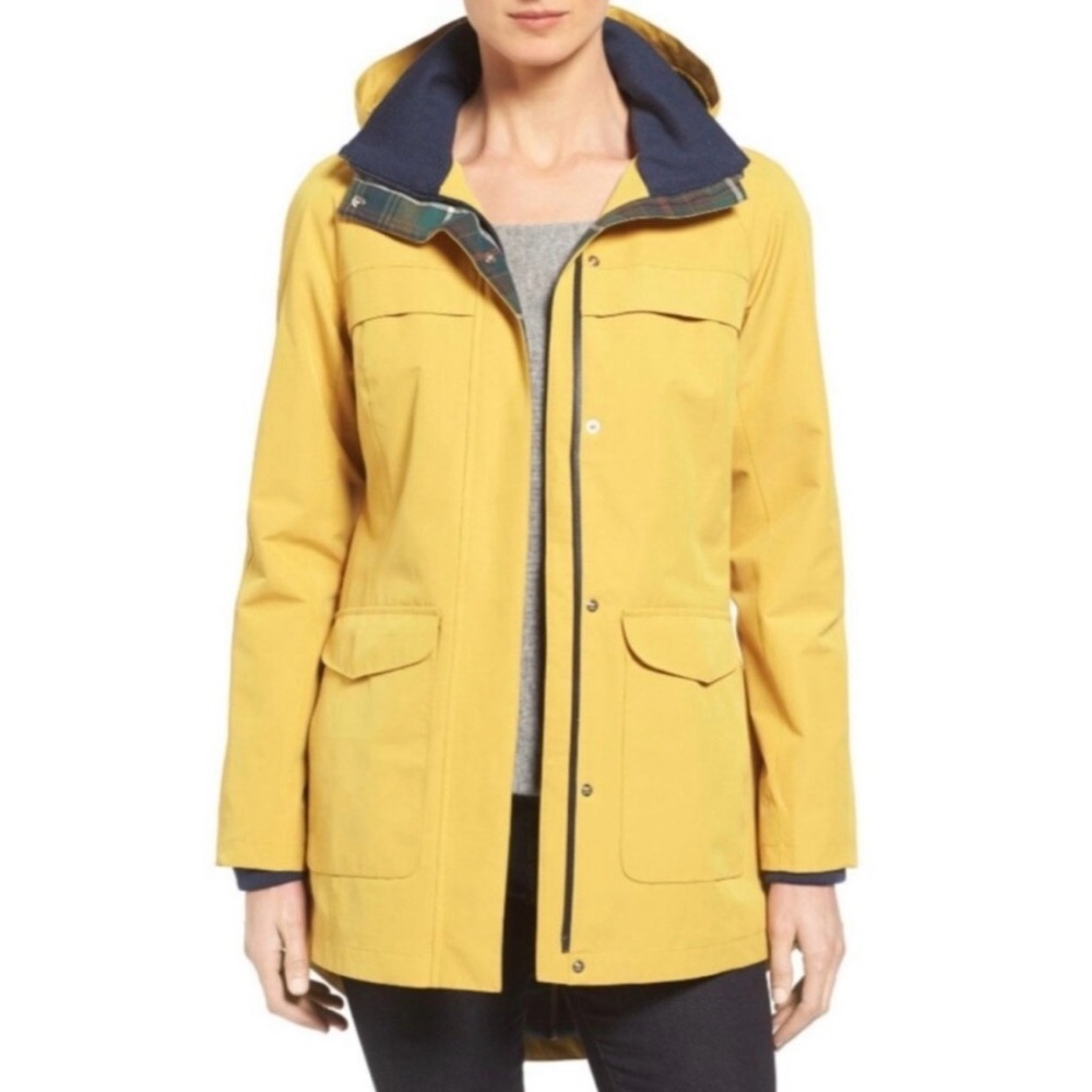 NWOT Pendleton Women's Yellow Hooded Outdoor Jacket - Picture 2 of 9